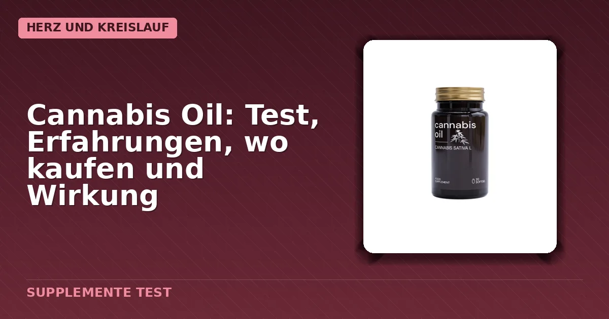 Verpackung von Cannabis Oil Nahrungsergänzungsmittel