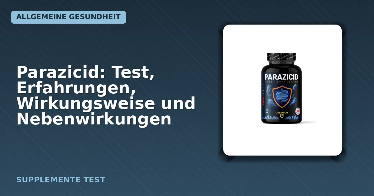 Parazicid Kapseln Verpackung