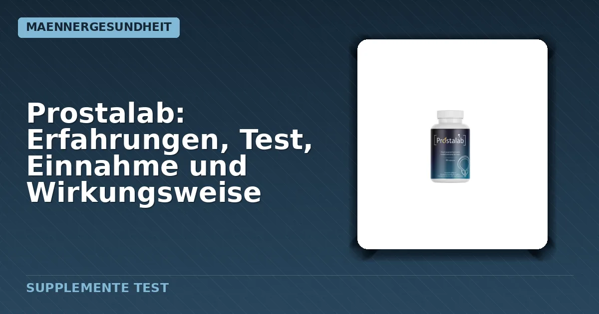 Verpackung von Prostalab Kapseln