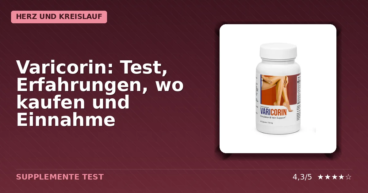 Varicorin Packung mit blau-weißem Design