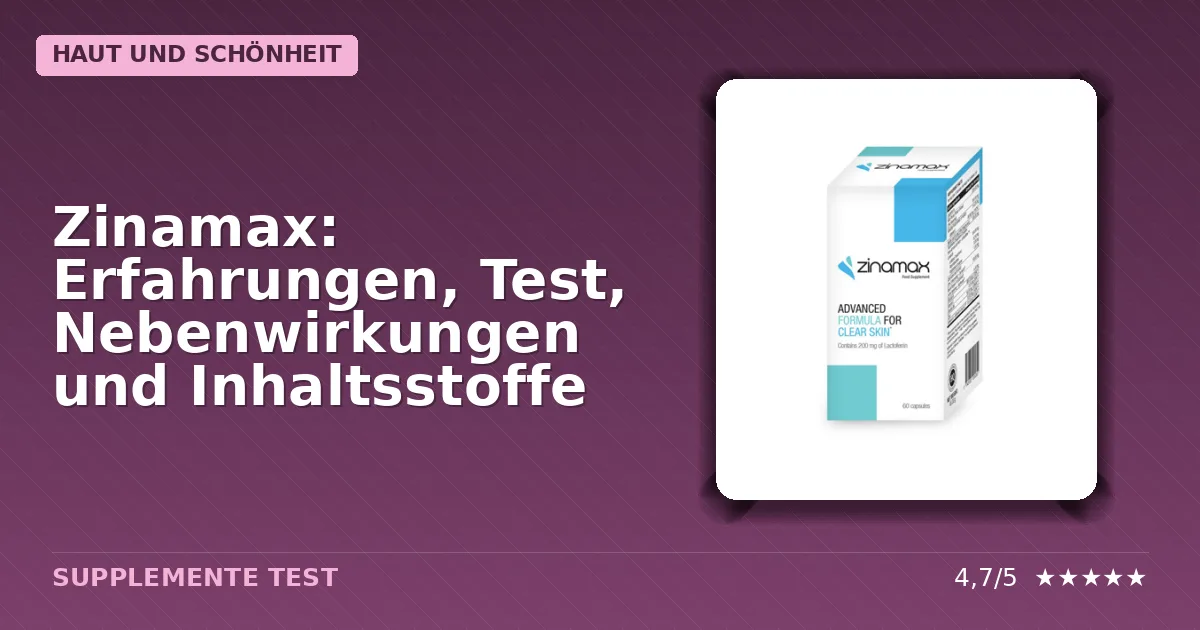 Packshot von Zinamax Tablettenverpackung